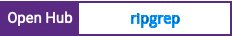 Open Hub project report for ripgrep