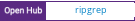 Open Hub project report for ripgrep