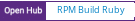 Open Hub project report for RPM Build Ruby
