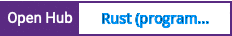 Open Hub project report for Rust (programming language)