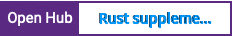 Open Hub project report for Rust supplementary documentation