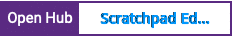 Open Hub project report for Scratchpad Editor