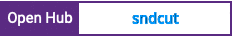Open Hub project report for sndcut