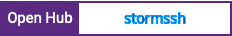 Open Hub project report for stormssh