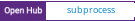 Open Hub project report for subprocess