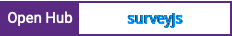 Open Hub project report for surveyjs