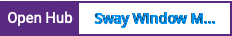 Open Hub project report for Sway Window Manager