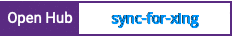 Open Hub project report for sync-for-xing