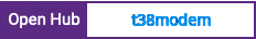 Open Hub project report for t38modem