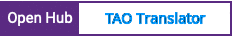 Open Hub project report for TAO Translator