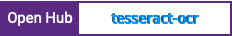 Open Hub project report for tesseract-ocr
