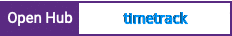 Open Hub project report for timetrack