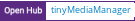 Open Hub project report for tinyMediaManager