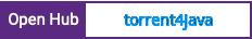 Open Hub project report for torrent4java