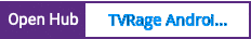 Open Hub project report for TVRage Android Application