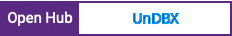 Open Hub project report for UnDBX