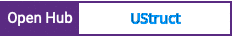 Open Hub project report for UStruct