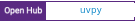 Open Hub project report for uvpy