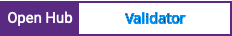 Open Hub project report for Validator