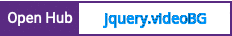 Open Hub project report for jquery.videoBG