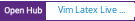 Open Hub project report for Vim Latex Live Preview