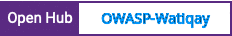 Open Hub project report for OWASP-Watiqay