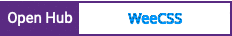 Open Hub project report for WeeCSS
