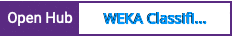 Open Hub project report for WEKA Classification Algorithms
