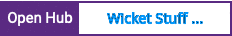 Open Hub project report for Wicket Stuff (Git)