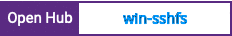 Open Hub project report for win-sshfs