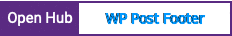 Open Hub project report for WP Post Footer