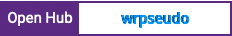 Open Hub project report for wrpseudo