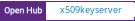 Open Hub project report for x509keyserver