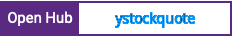 Open Hub project report for ystockquote