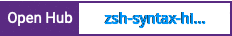 Open Hub project report for zsh-syntax-highlighting